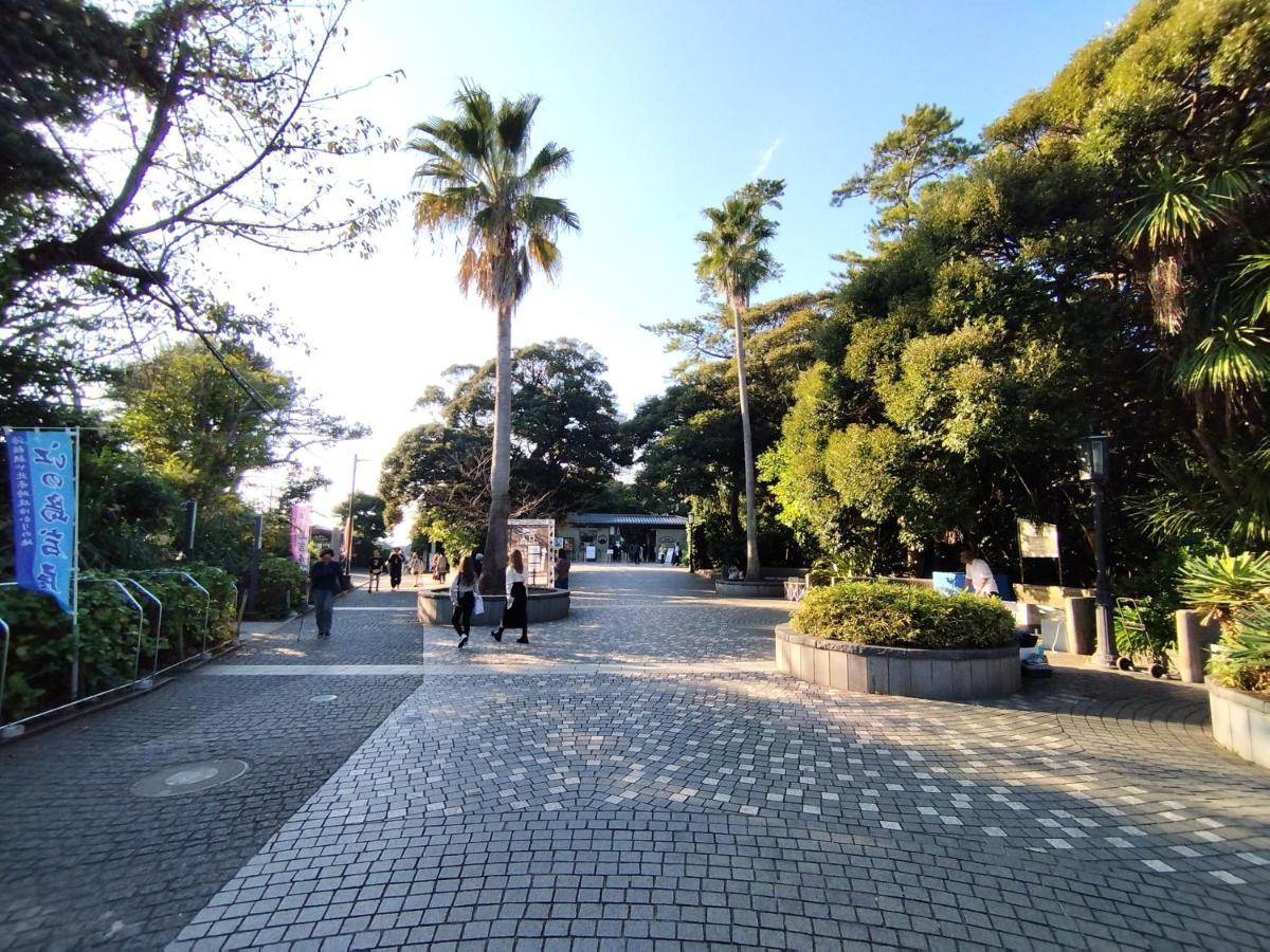 江の島の頂上から海を眺める一棟ヴィラ 一組限定貸切 The Enoshima Villa Ao Fujisawa Esterno foto